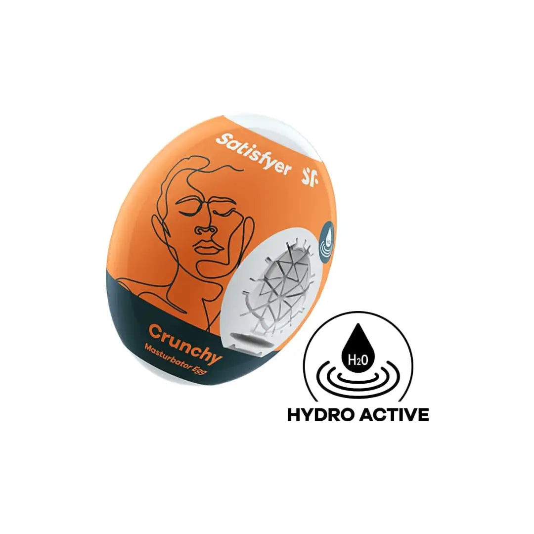 Satisfyer Soft Stroker Egg Crunchy - Field Day Boutique