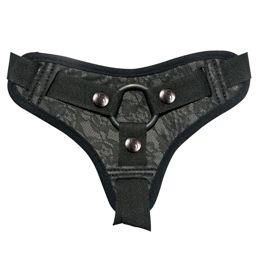 Lace Strap On Harness