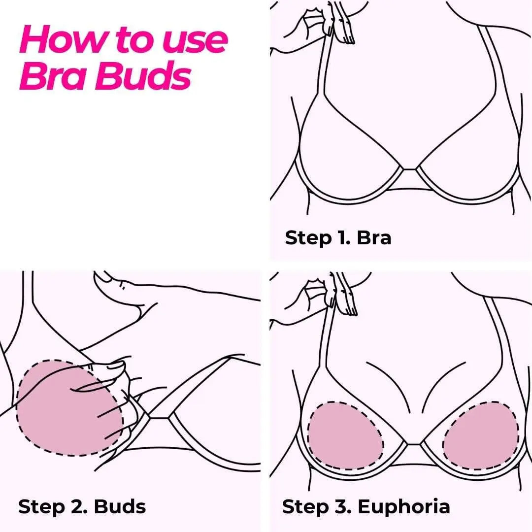 Unclockable Bra Buds Breast Forms - Field Day Boutique