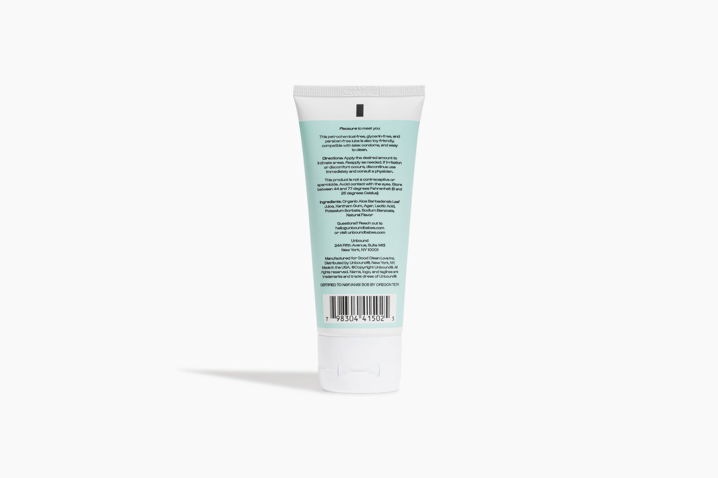Unbound Jelly Water-based Lubricant