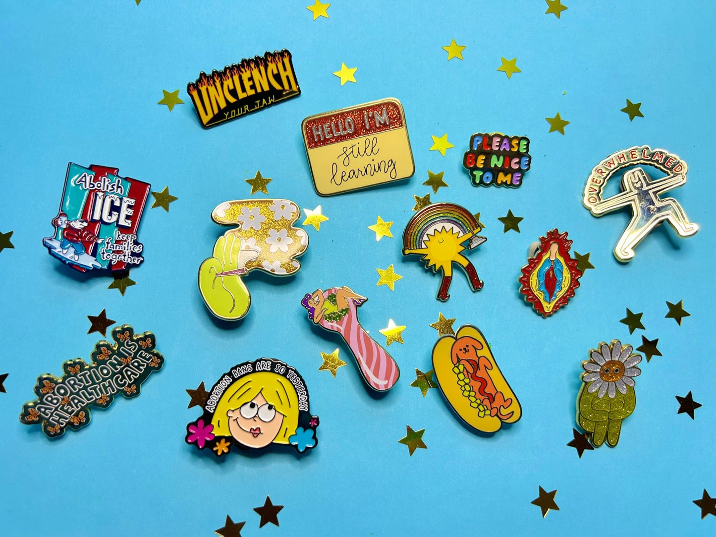 Abortion Is Healthcare Enamel Pin