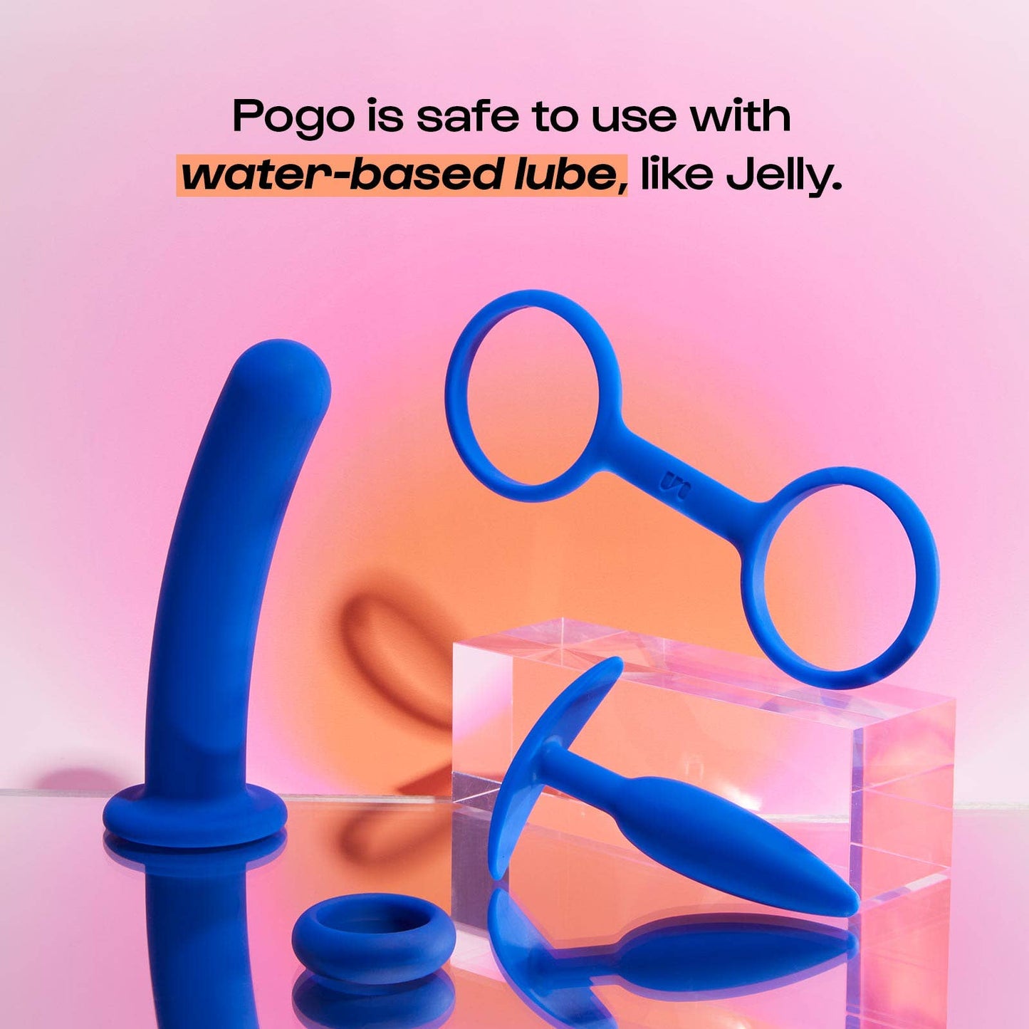Unbound Pogo Silicone Dildo