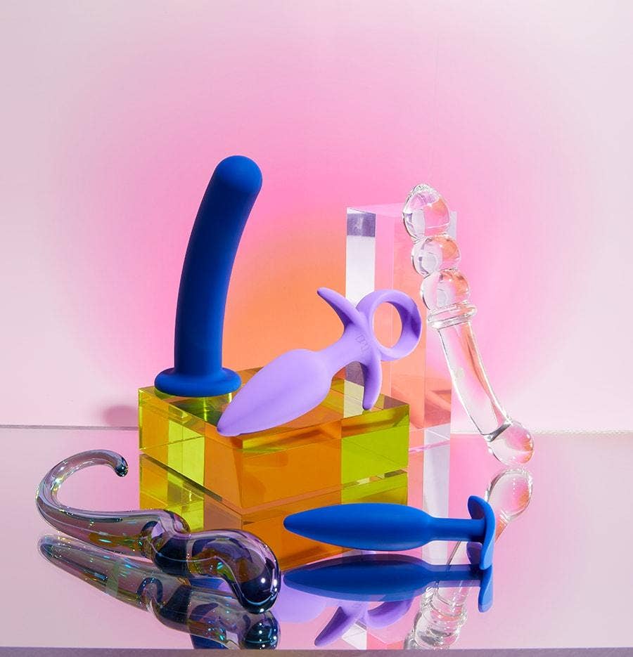 Unbound Shimmy Medium-Size Vibrating Butt Plug