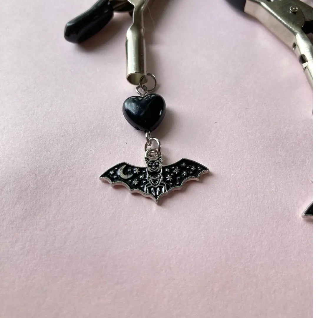 Field Day "Must Love Bats" Nip Clamps - Field Day Boutique