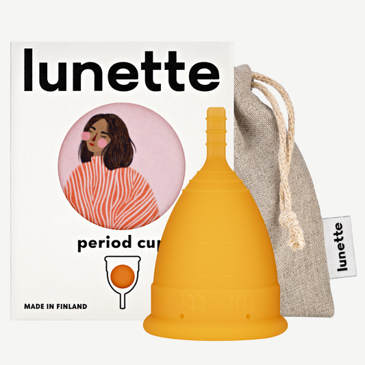 Lunette Period Cup – Orange Size 2
