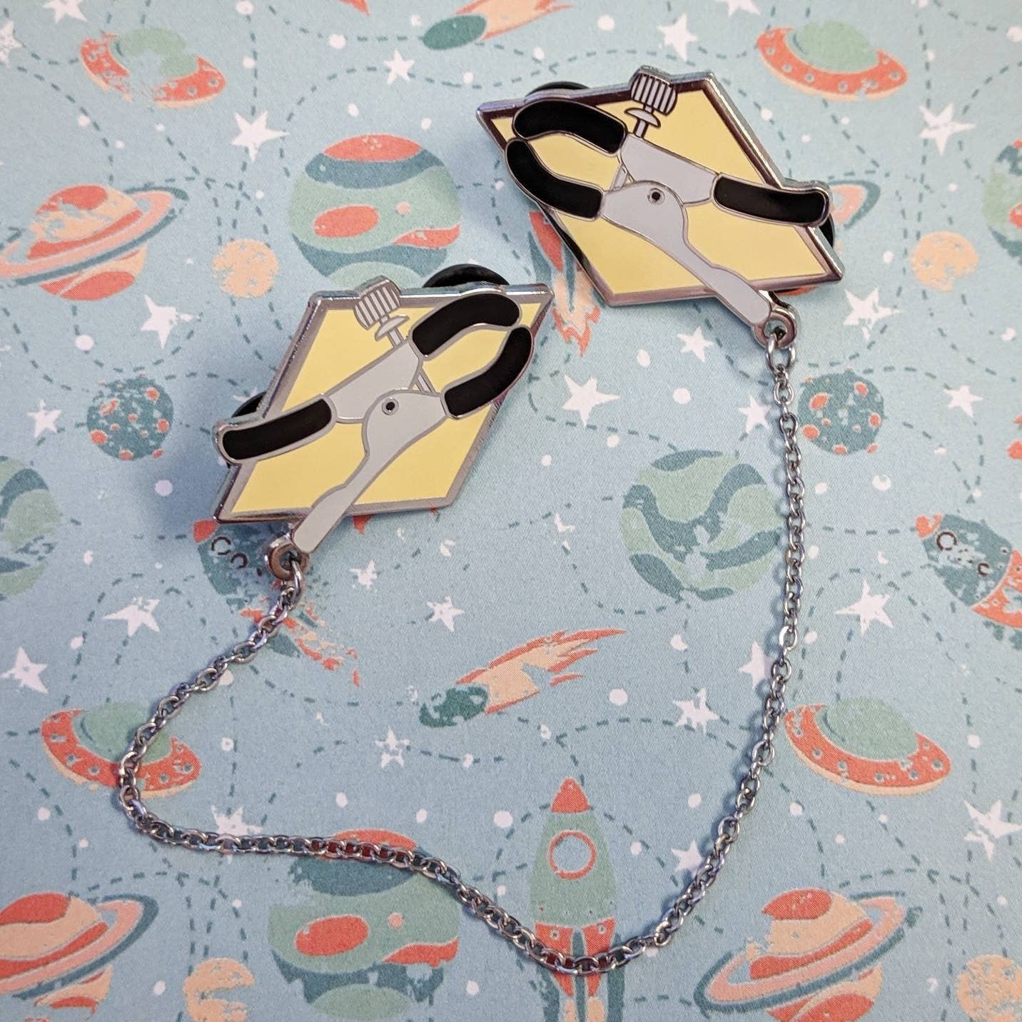 Nipple Clamp Collar Pins