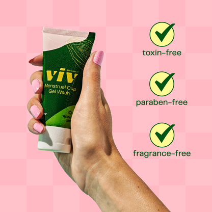 Viv Menstrual Cup Starter Kit - Beginner Period Cup Bundle
