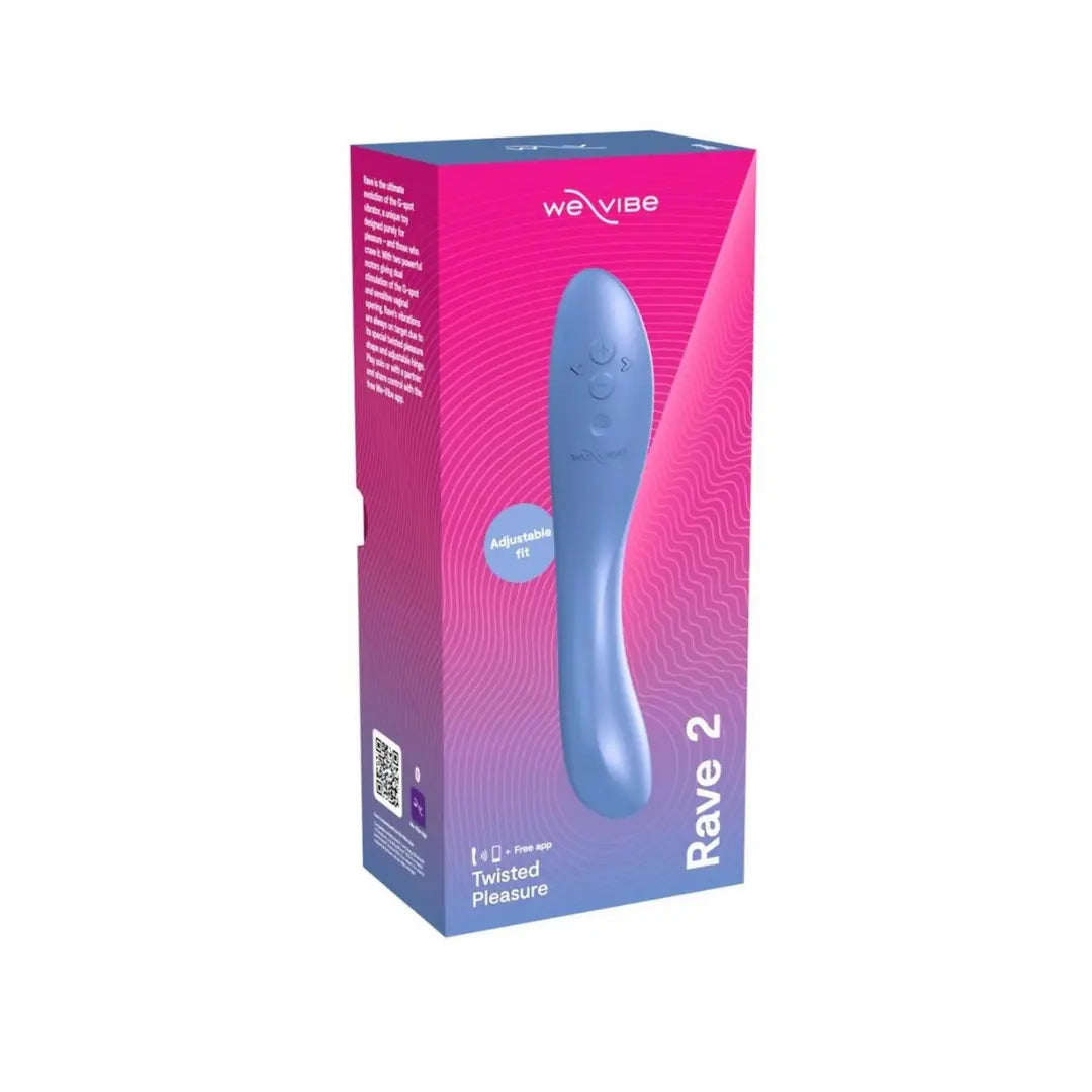 We-Vibe Rave 2 G-Spot Vibe Blue - Field Day Boutique