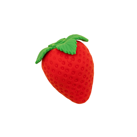 Strawberry Emojibator Suction Toy