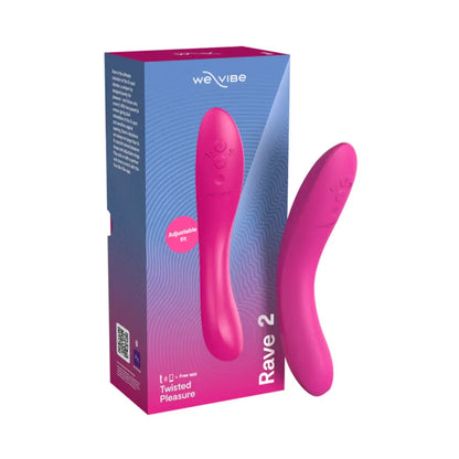 We-Vibe App Compatible Rave 2 Vibe Fuchsia Pink - Field Day Boutique