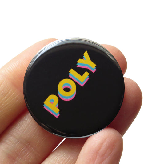 POLY Pinback Button