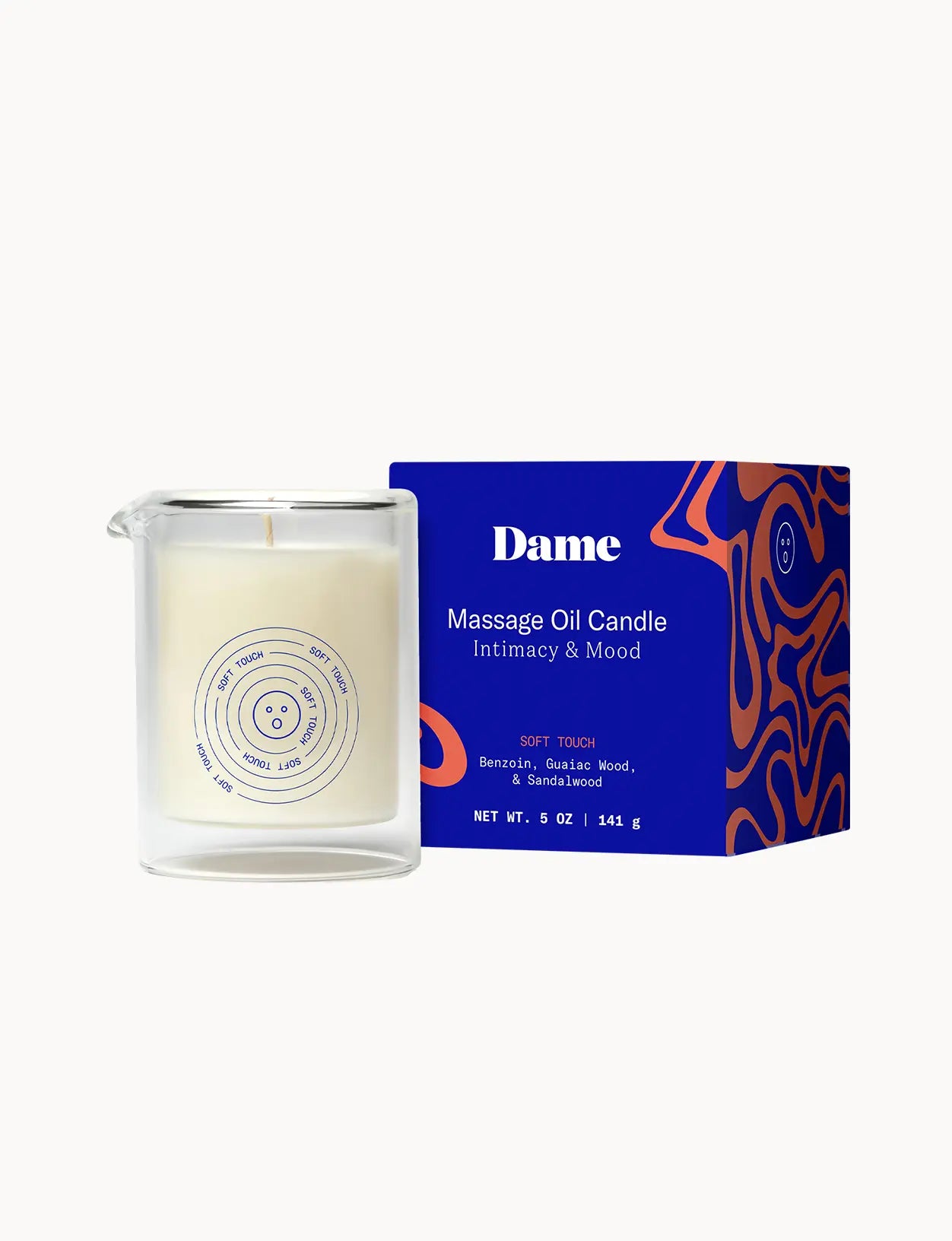 Massage Oil Candle: Wild Lust Dame Products