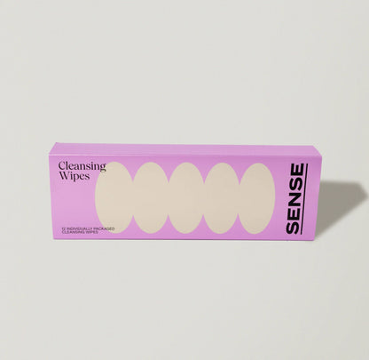 Sense Cleansing Wipes: 12