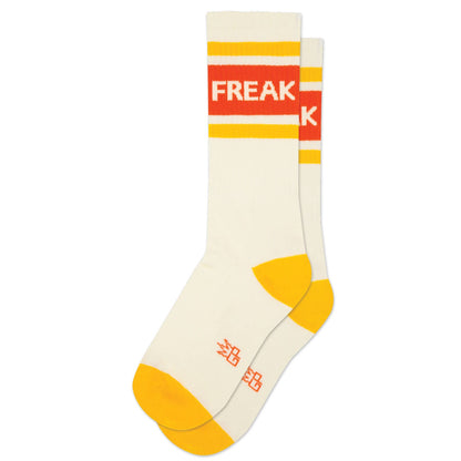 Freak Gym Crew Socks - Bold Statement Socks for Everyday
