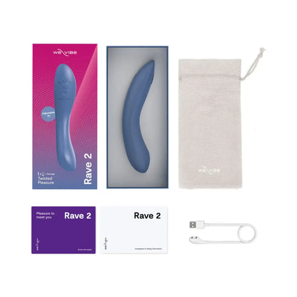 We-Vibe Rave 2 G-Spot Vibe Blue - Field Day Boutique