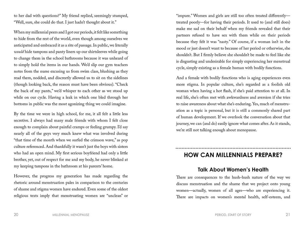 Millennial Menopause by Lauren A. Tetenbaum: Paperback; 344 pages / English