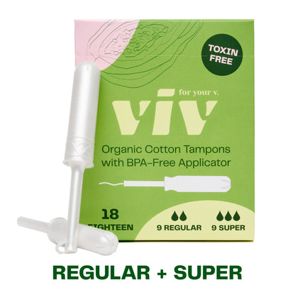 Viv Organic Cotton Tampons