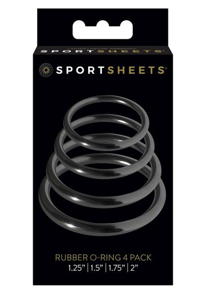 Sportsheets Rubber O-Ring 4 Pack