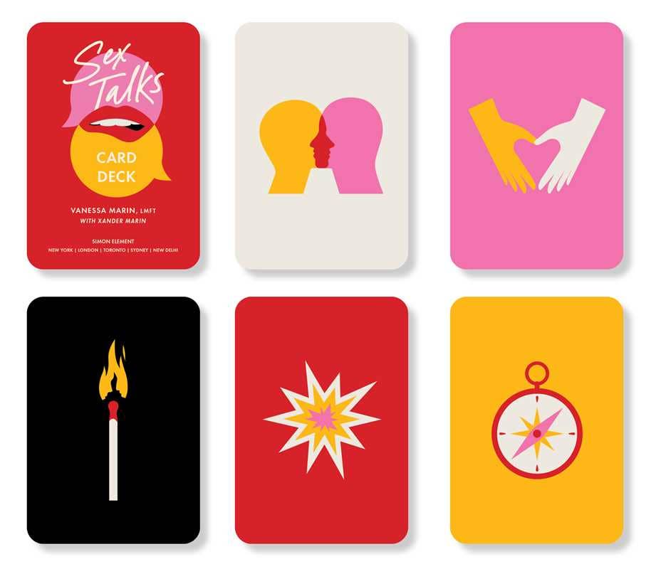 Sex Talks Card Deck and Guidebook by Vanessa Marin: Flashcards; 194 pages / English