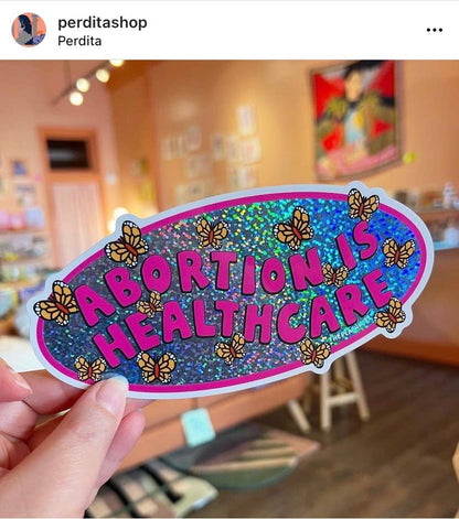 Abortion Is Healthcare Bumper Sticker