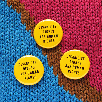 DISABILITY RIGHTS Pinback Button