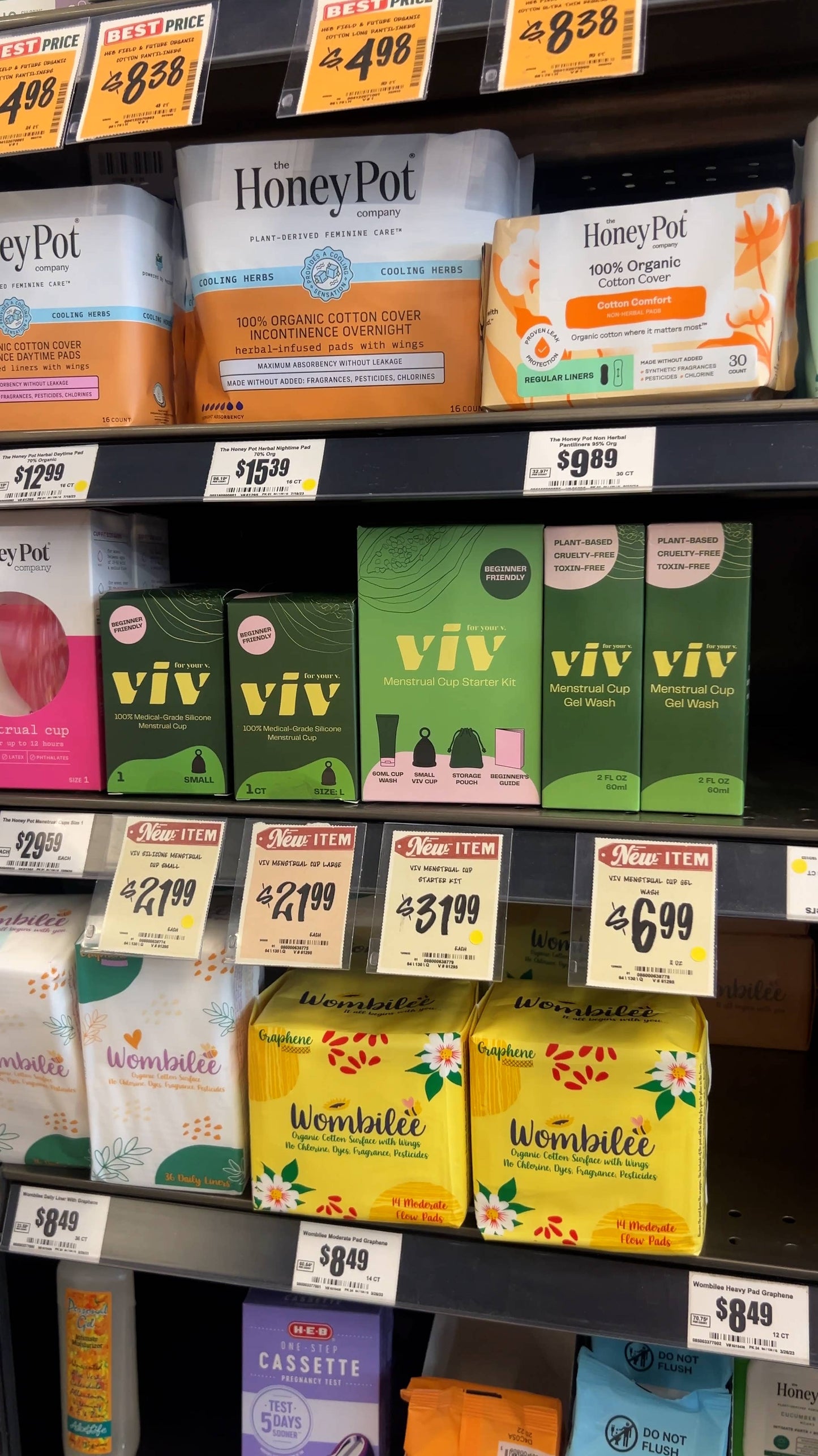 Viv Menstrual Cup Starter Kit - Beginner Period Cup Bundle