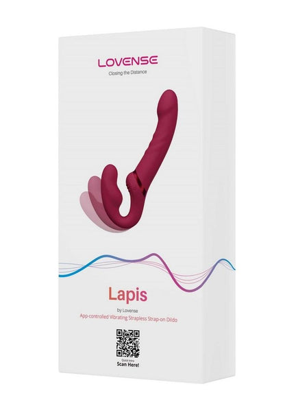 Lovense Lapis Vibrating Strapless Strap-on