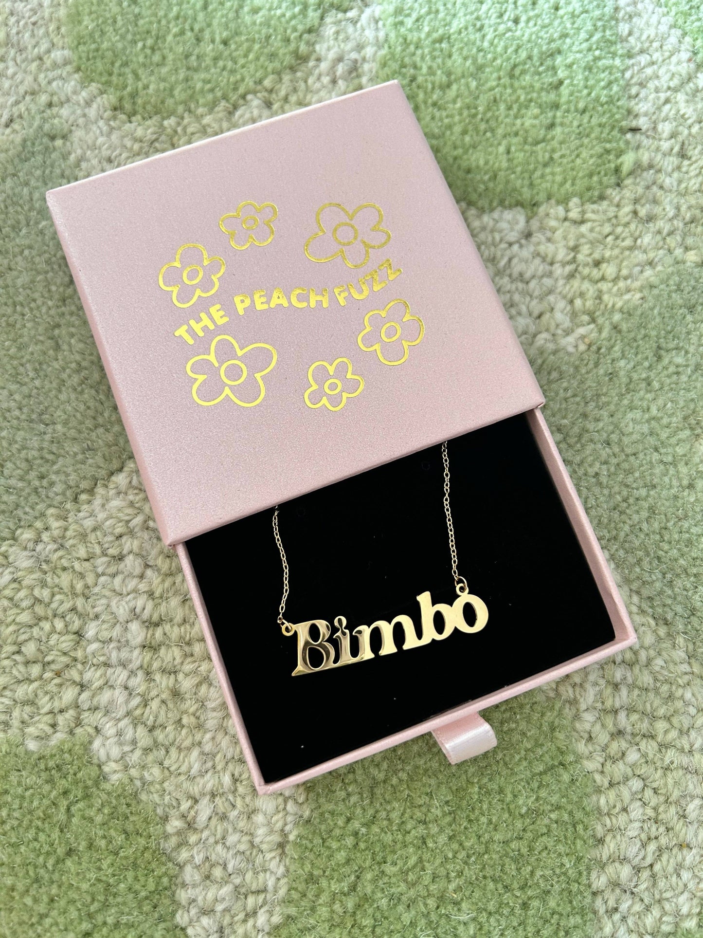 Bimbo Nameplate Necklace