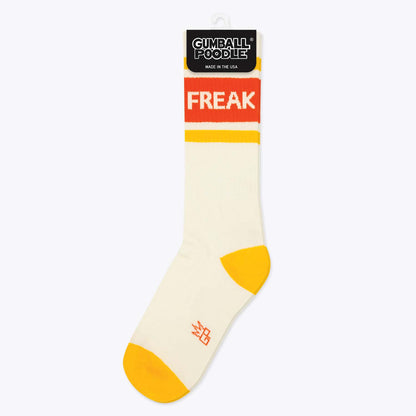 Freak Gym Crew Socks - Bold Statement Socks for Everyday