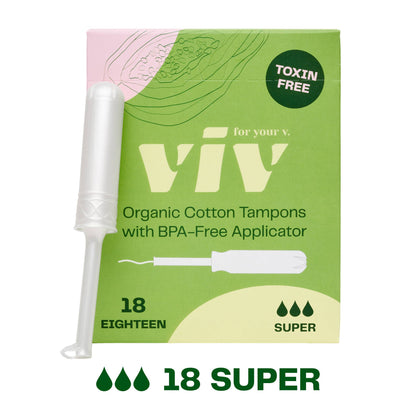 Viv Organic Cotton Tampons