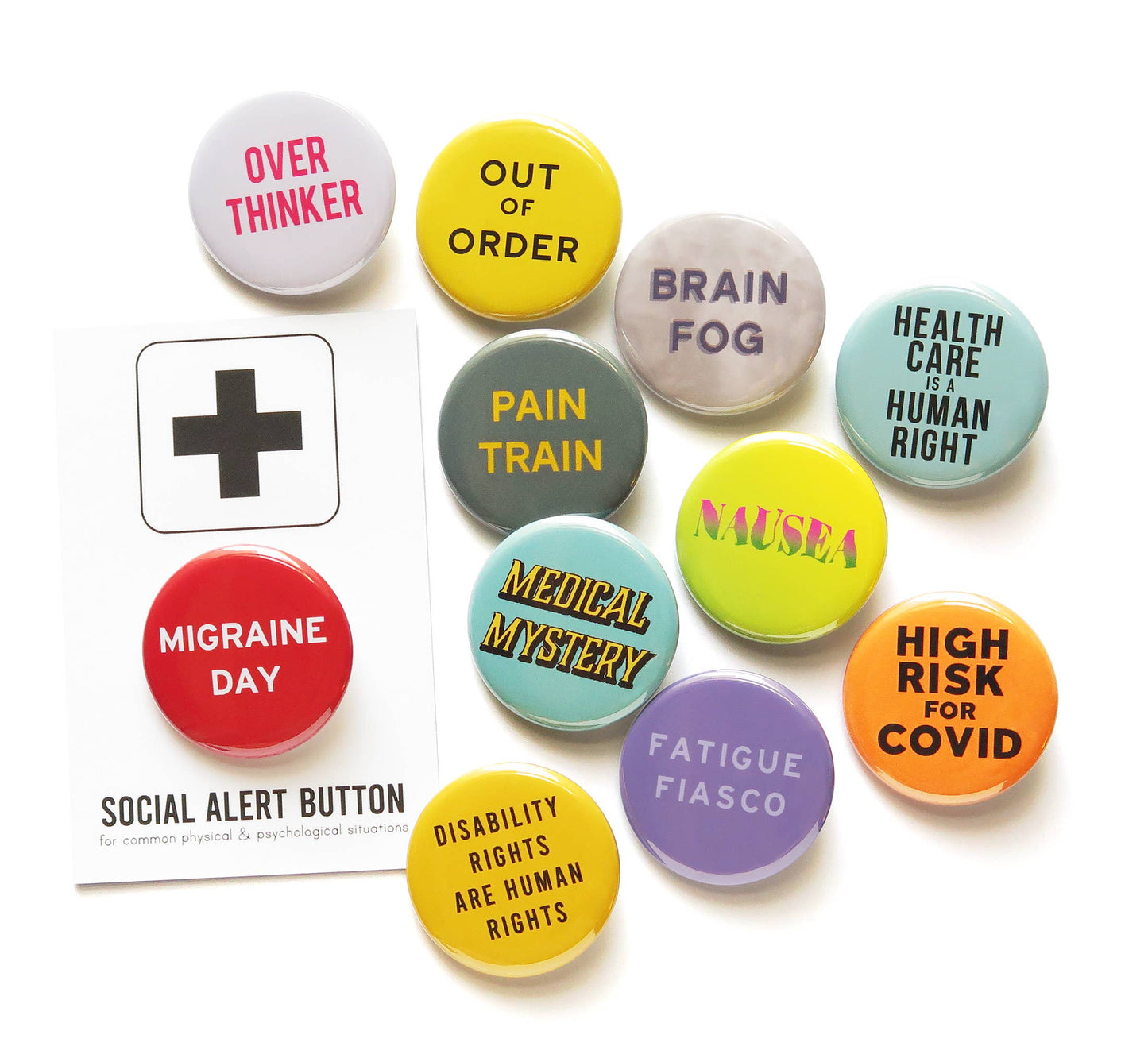 DISABILITY RIGHTS Pinback Button