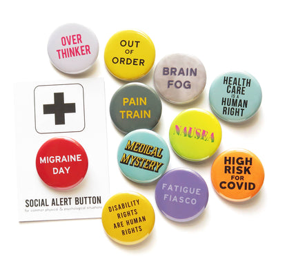 DISABILITY RIGHTS Pinback Button