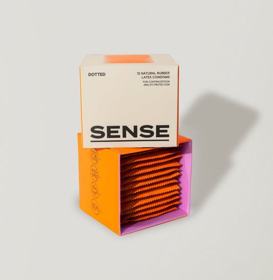 Sense Dotted Latex Condoms: 12