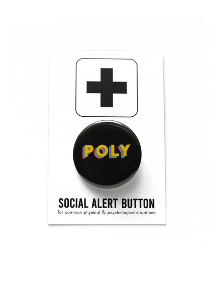 POLY Pinback Button