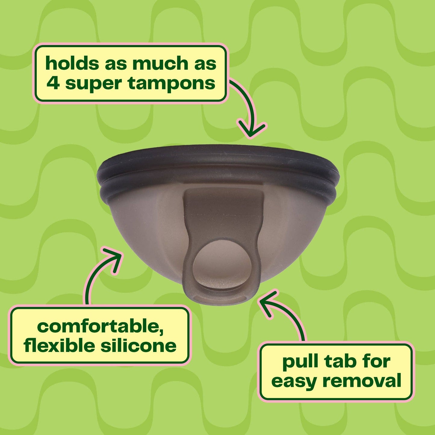 Viv Menstrual Disc - Reusable Silicone Period Disc: Large