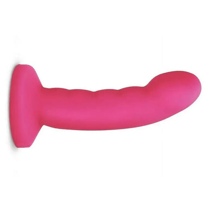 Whipsmart Ripple Vibrating Strap-on Dildo Pink - Field Day Boutique