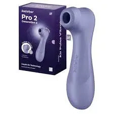 Satisfyer Pro 2 Gen 3 Air Pulse Lavender Field Day Boutique