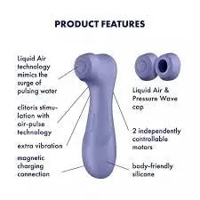 Satisfyer Pro 2 Gen 3 Air Pulse Lavender Field Day Boutique