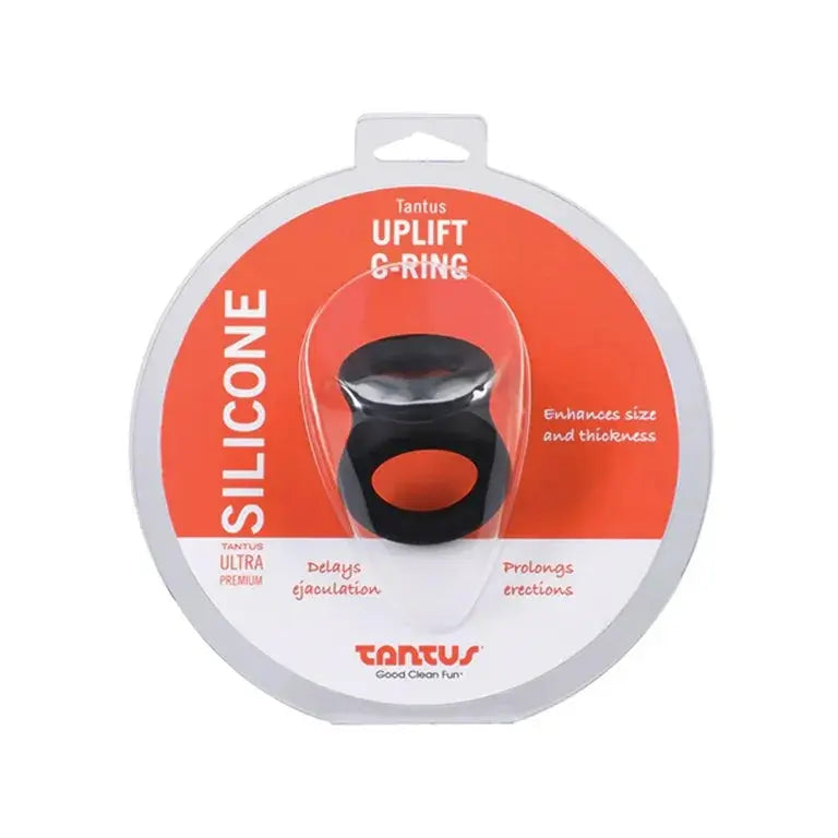 Tantus Uplift C-ring Black Field Day Boutique