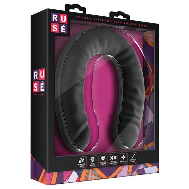 Ruse Silicone Double Dildo | Two Colors Field Day Boutique