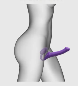 Strap-On-Me Bendable Strapless Strap-On Dildo