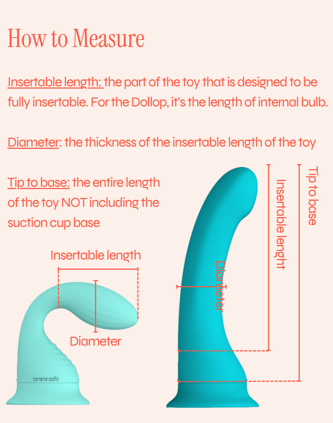 Banana Split Modular Dildo - The Dollop