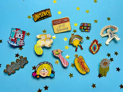 Abortion Is Healthcare Enamel Pin