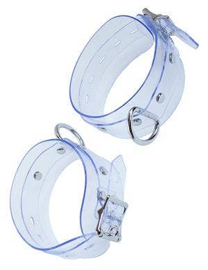Clear CTRL Vinyl Ankle Cuffs