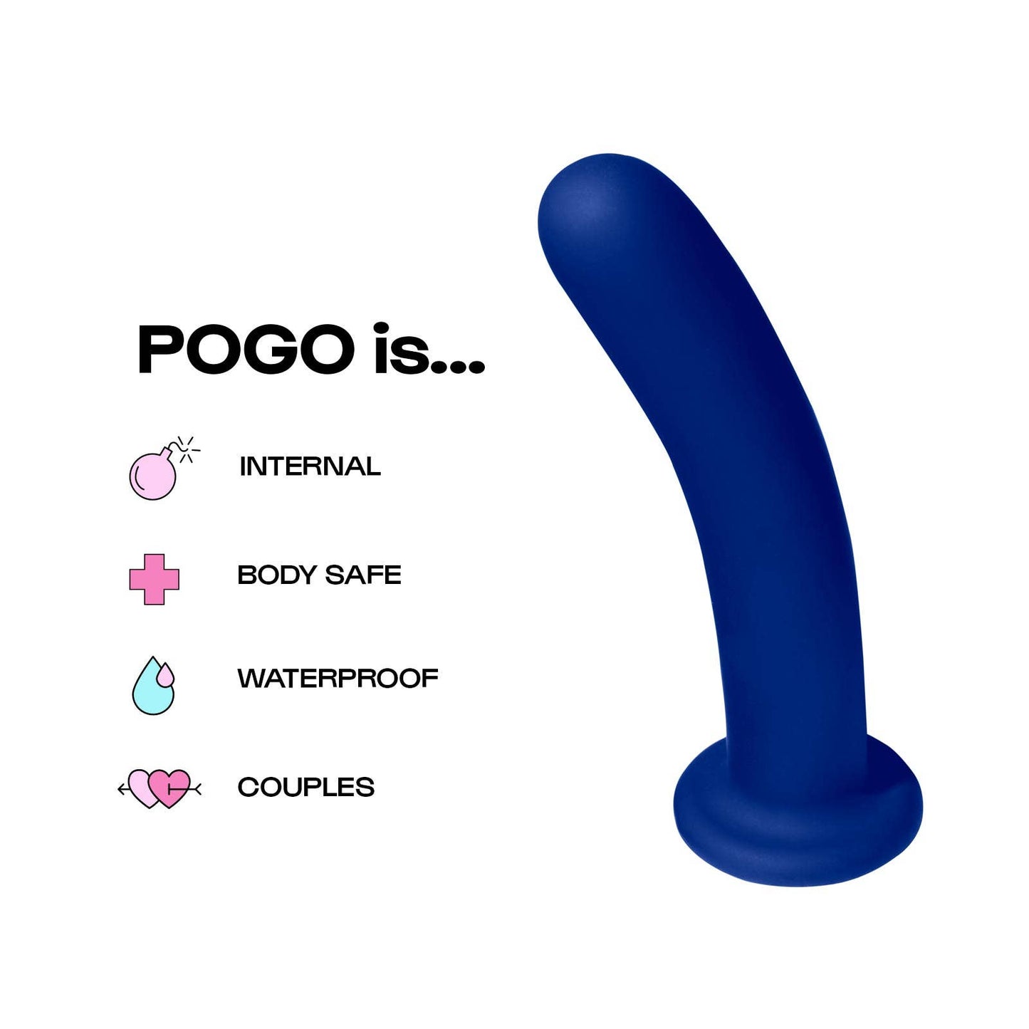 Unbound Pogo Silicone Dildo