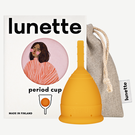 Lunette Period Cup – Orange Size 1