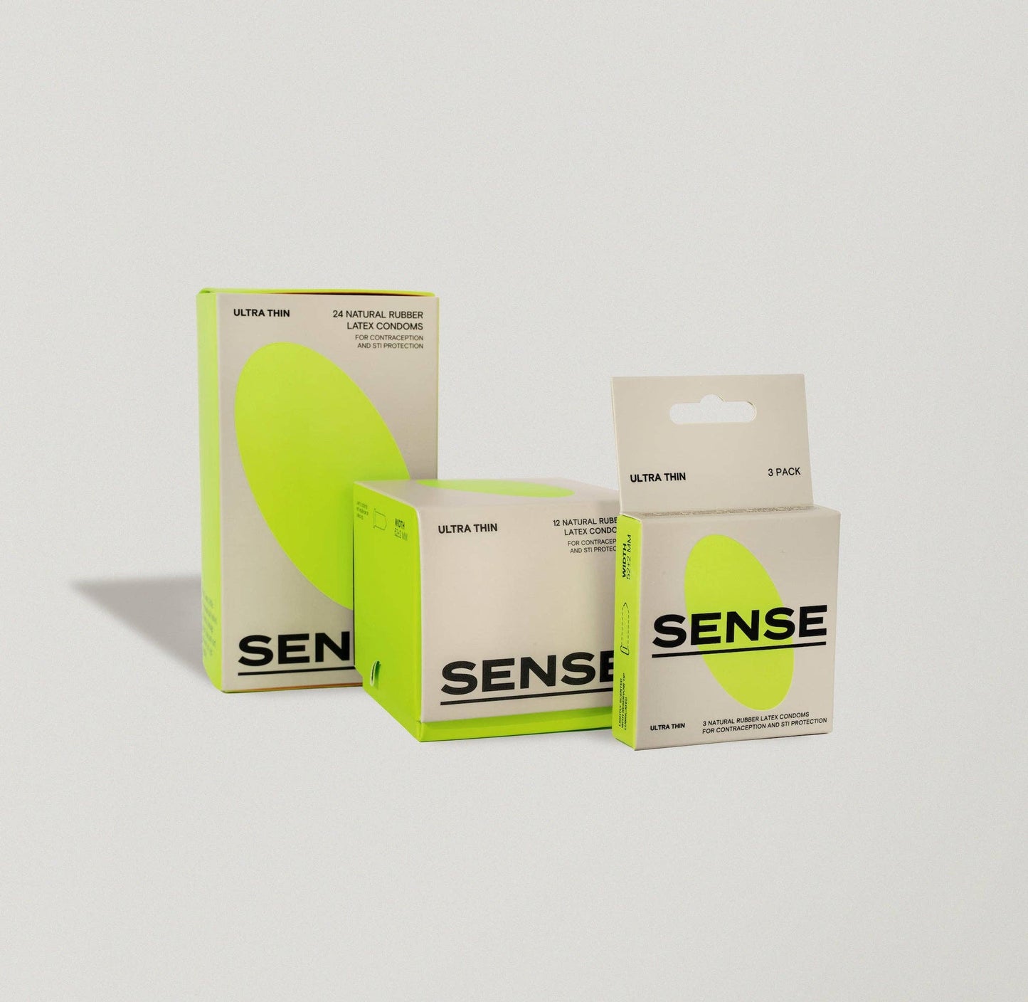 Sense Ultra Thin Latex Condoms: 12