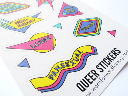 QUEER Sticker Sheets