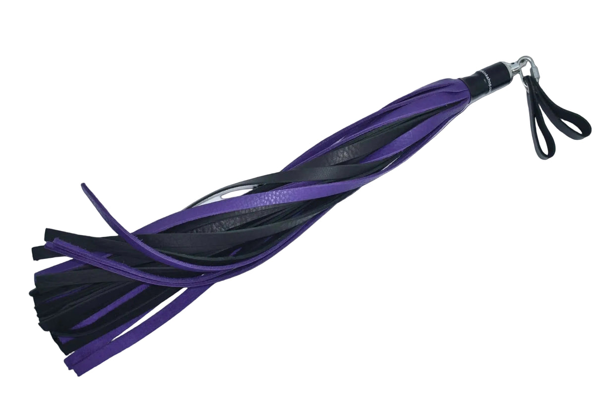 Finger Loop Flogger Purple