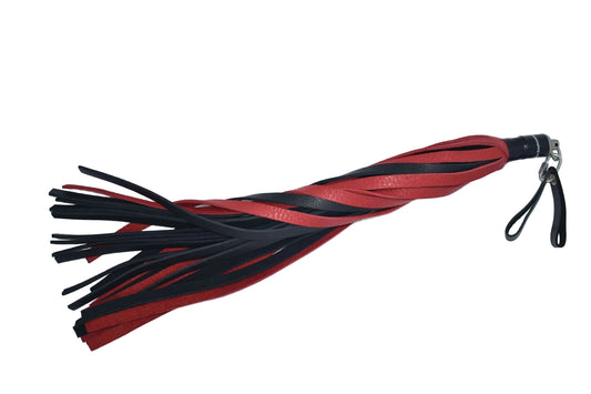 Finger Loop Flogger Red